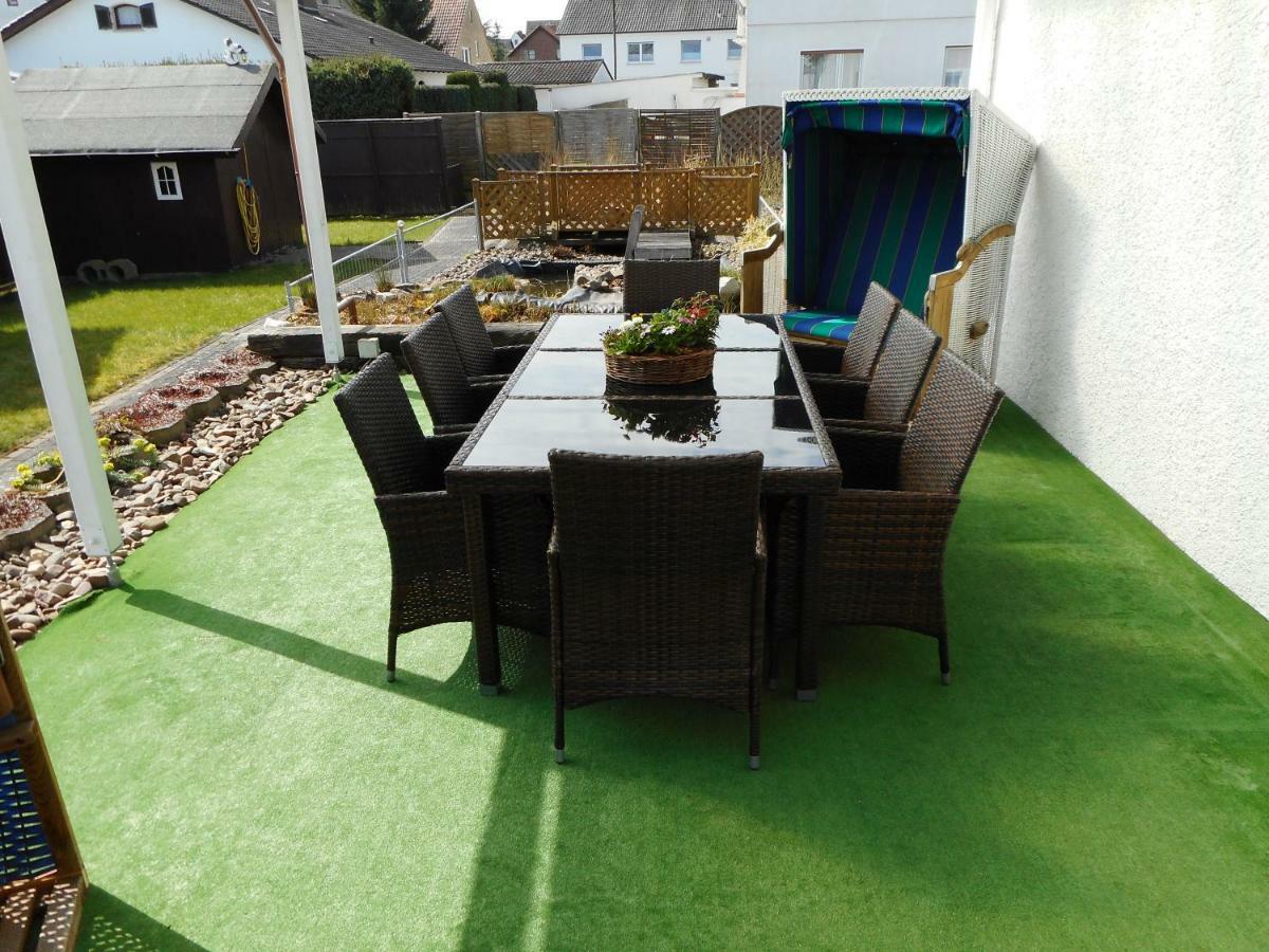 Modernes Ferienhaus Der Besonderen Art Mit Garten Lohne  Zewnętrze zdjęcie