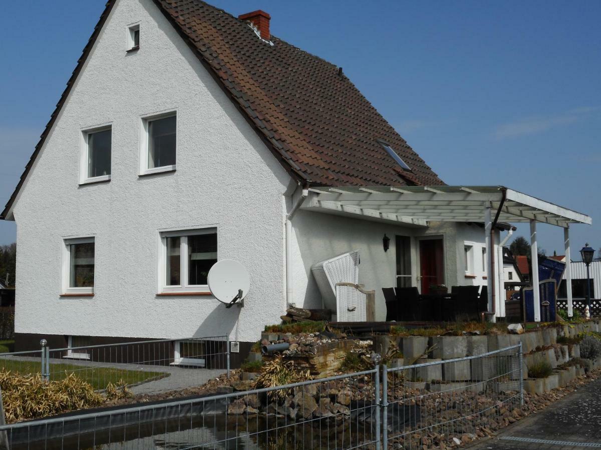 Modernes Ferienhaus Der Besonderen Art Mit Garten Lohne  Zewnętrze zdjęcie